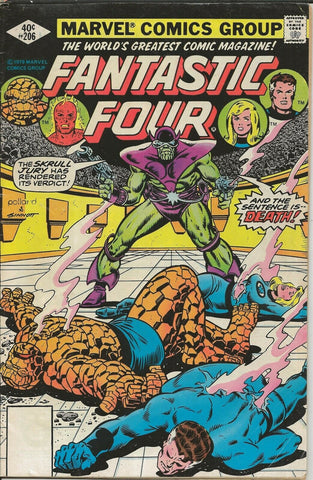 Fantastic Four #206 ORIGINAL Vintage 1979 Marvel Comics 