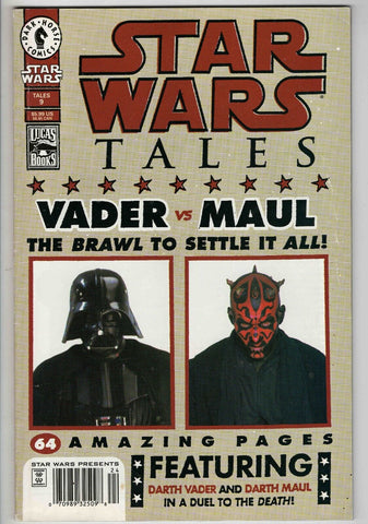 Star Wars Tales #9 VINTAGE 2001 Dark Horse Comics Darth Vader vs Maul