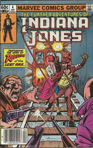 Further Adventures of Indiana Jones #4 ORIGINAL Vintage 1983 Marvel Comics 