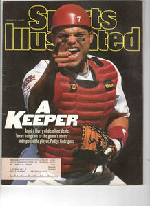 Aug 11 1997 Sports Illustrated Magazine Ivan Pudge Rodriguez