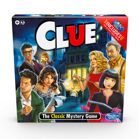 NEW SEALED Hasbro Clue Board Game Walmart Exclusive w/ Activity Sheet