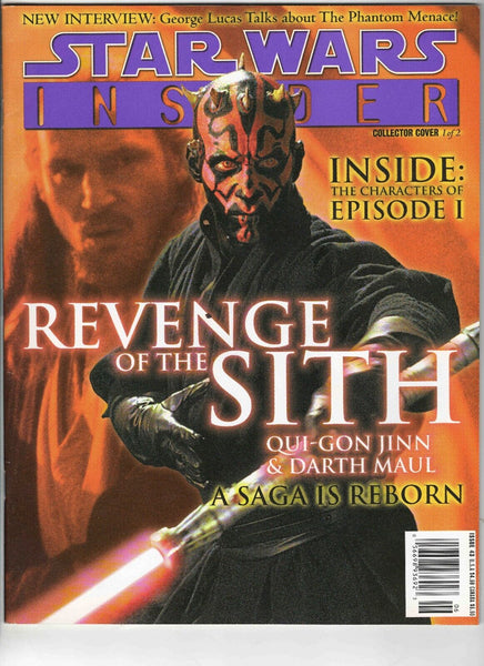 VINTAGE 1999 Star Wars Insider Magazine #43 Darth Maul Ray Park