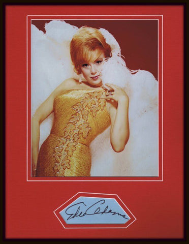 Edie Adams Signed Framed 11x14 Photo Display