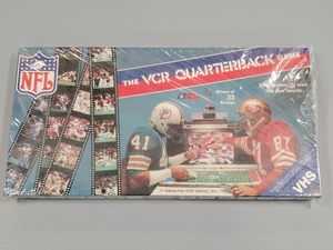 VINTAGE 1986 NFL VCR Quarterback Board Game Dolphins 49ers