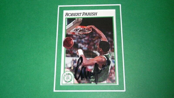 Robert Parish Signed Framed 11x17 Photo Display Celtics w/ Bill Walton& K McHale