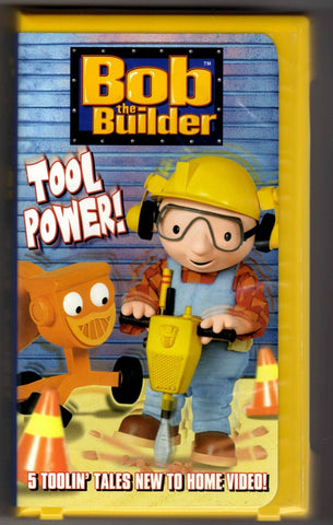 Bob the Builder Tool Power VINTAGE VHS Cassette  