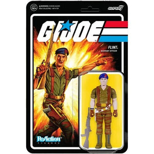 NEW SEALED 2022 Super7 GI Joe Flint ReAction Action Figure