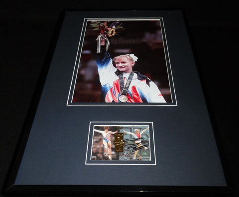 Shannon Miller Signed Framed 11x17 Photo Display Olympics B