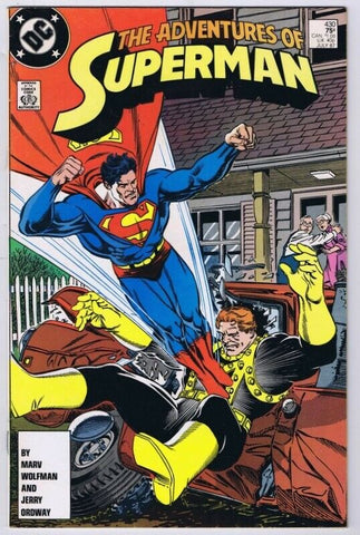 Adventures of Superman #430 ORIGINAL Vintage 1987 DC Comics 