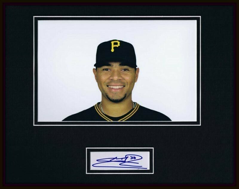 Jeanmar Gomez Signed Framed 11x14 Photo Display Pirates