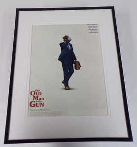 The Old Man & The Gun 2018 Framed 11x14 ORIGINAL Advertisement Robert Redford