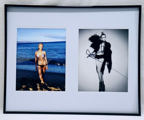 Ireland Baldwin Signed Framed 16x20 Bikini Photo Set AW 