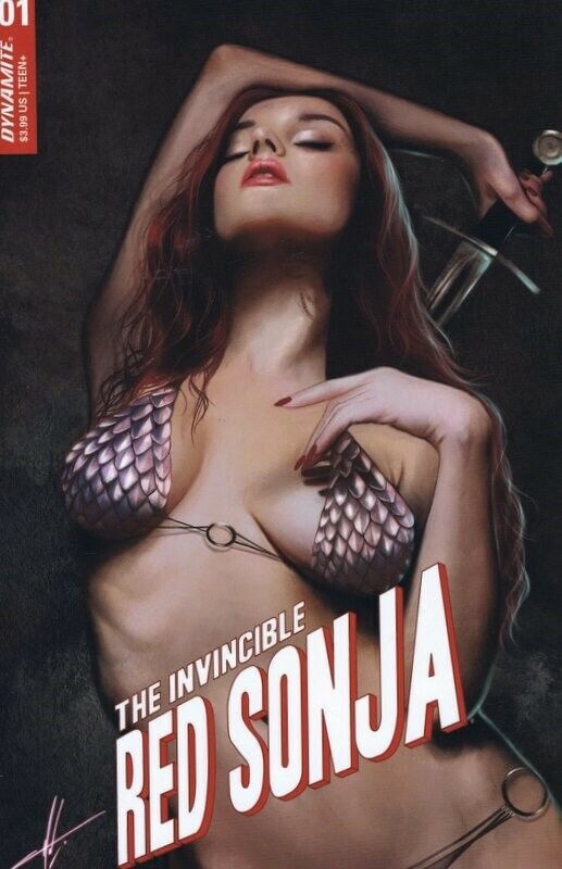 Invincible Red Sonja #1 1:10 Incentive Carla Cohen Trade Dress Variant Cover GGA