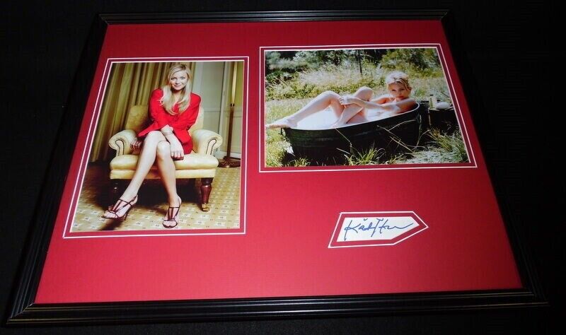 Kate Hudson Signed Framed 16x20 Photo Set JSA 