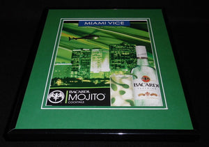 2006 Bacardi Mojito Cocktails Framed 11x14 ORIGINAL Advertisement