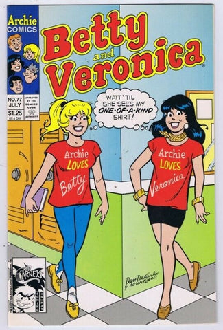 Betty and Veronica #77 ORIGINAL Vintage 1994 Archie Comics GGA 