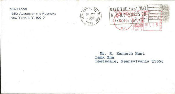 Isabelle Leeds Signed 1976 Letter New York Governor Carey Special Assistant