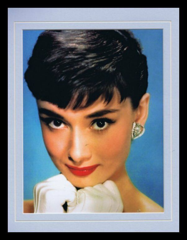 Audrey Hepburn Sabrina Framed 11x14 Photo Display 