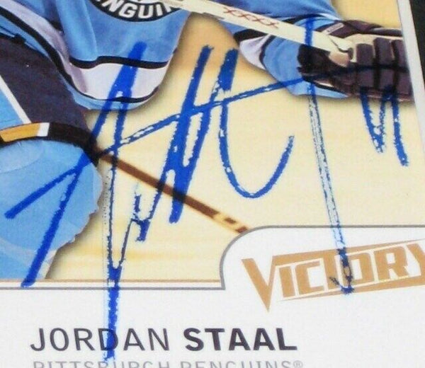 Jordan Staal Signed Framed 11x17 Photo Display Penguins 2009 Stanley Cup