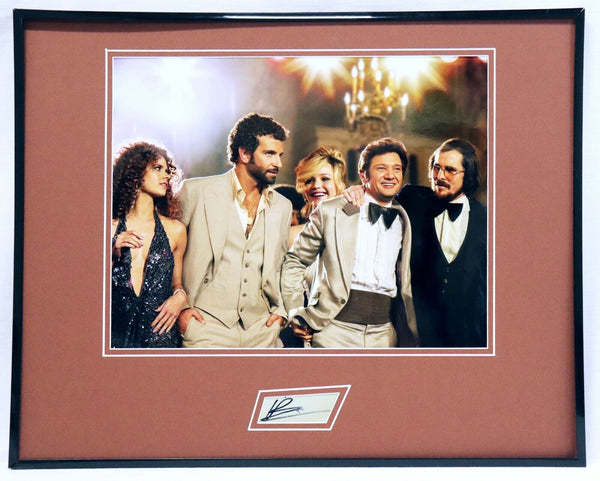 Bradley Cooper Signed Framed 16x20 Photo Display American Hustle