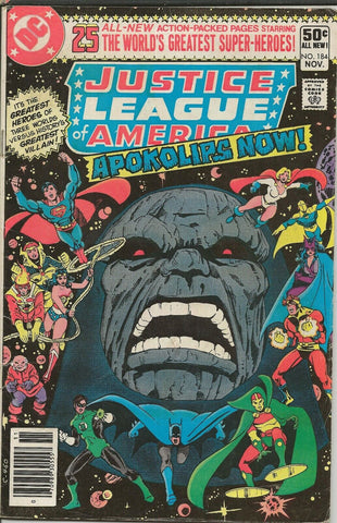 Justice League of America #184 ORIGINAL Vintage 1980 DC Comics Darkseid