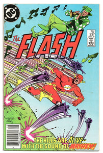 Flash #337 VINTAGE 1984 DC Comics w/ Burgertime Ad