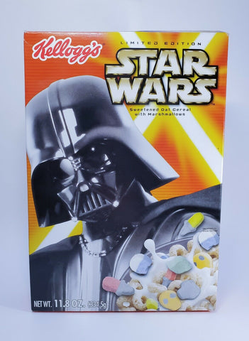 ORIGINAL Vintage 2006 Kellogg's Star Wars Empty Cereal Box Darth Vader