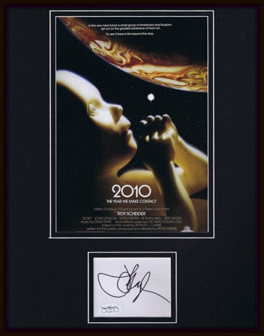 John Lithgow 2010 Signed Framed 11x14 Poster Display JSA 