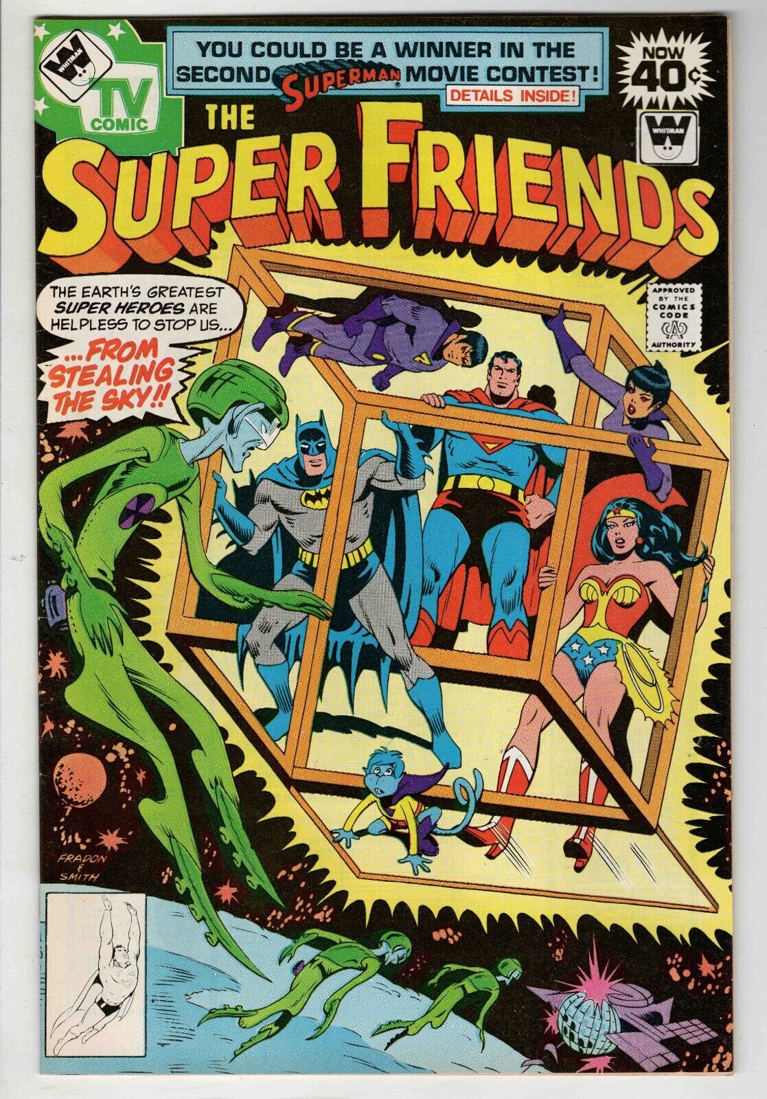 Super Friends #16 VINTAGE 1979 DC Comics Whitman Variant Superman Batman