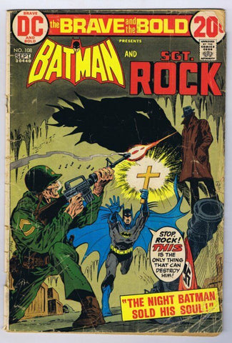 Brave and Bold #108 ORIGINAL Vintage 1973 DC Comics Batman Sgt Rock