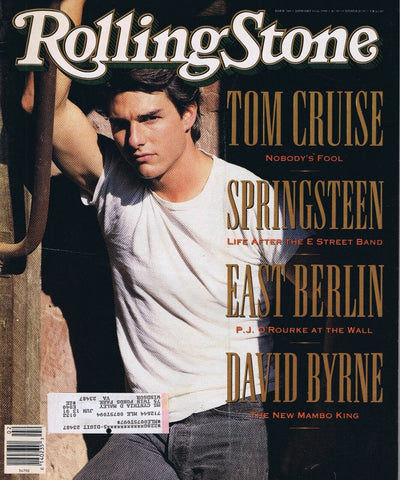 VINTAGE Jan 11 1990 Rolling Stone Magazine #569 Tom Cruise Bruce Springsteen