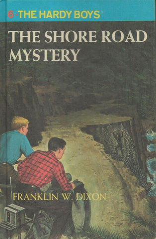 ORIGINAL Vintage 1980 Hardy Boys Hardcover Book Shore Road Mystery #6