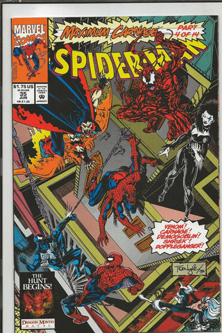 Spider-Man #35 ORIGINAL Vintage 1993 Marvel Comics 