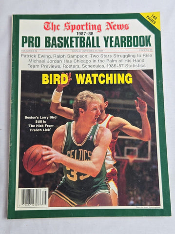 1987-88 Sporting News Basketball Yearbook Larry Bird