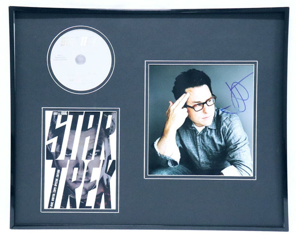 JJ Abrams Signed Framed 16x20 Photo & Star Trek DVD Display JSA J.J.