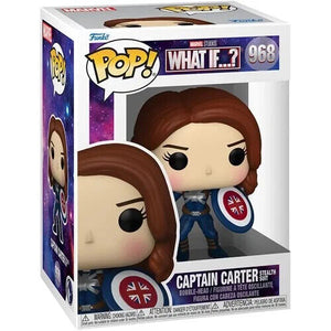 NEW SEALED 2022 Funko Pop Figure Marvel What If Capt Carter Hayley Atwell