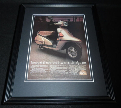 1981 Riva 11x14 Framed ORIGINAL Vintage Advertisement 