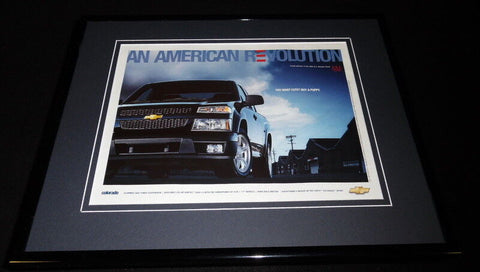 2004 Chevy Colorado 11x14 Framed ORIGINAL Vintage Advertisement