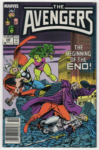 Avengers #296 ORIGINAL Vintage 1988 Marvel Comics She Hulk