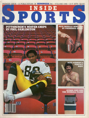  VINTAGE Oct 1979 Inside Sports Magazine Lynn Swann Steelers