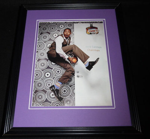 Nick Cannon 2010 Nerf Basketball Framed 11x14 ORIGINAL Advertisement 