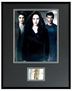 Kristen Stewart Signed Framed 16x20 Photo Poster Display Twilight Bella