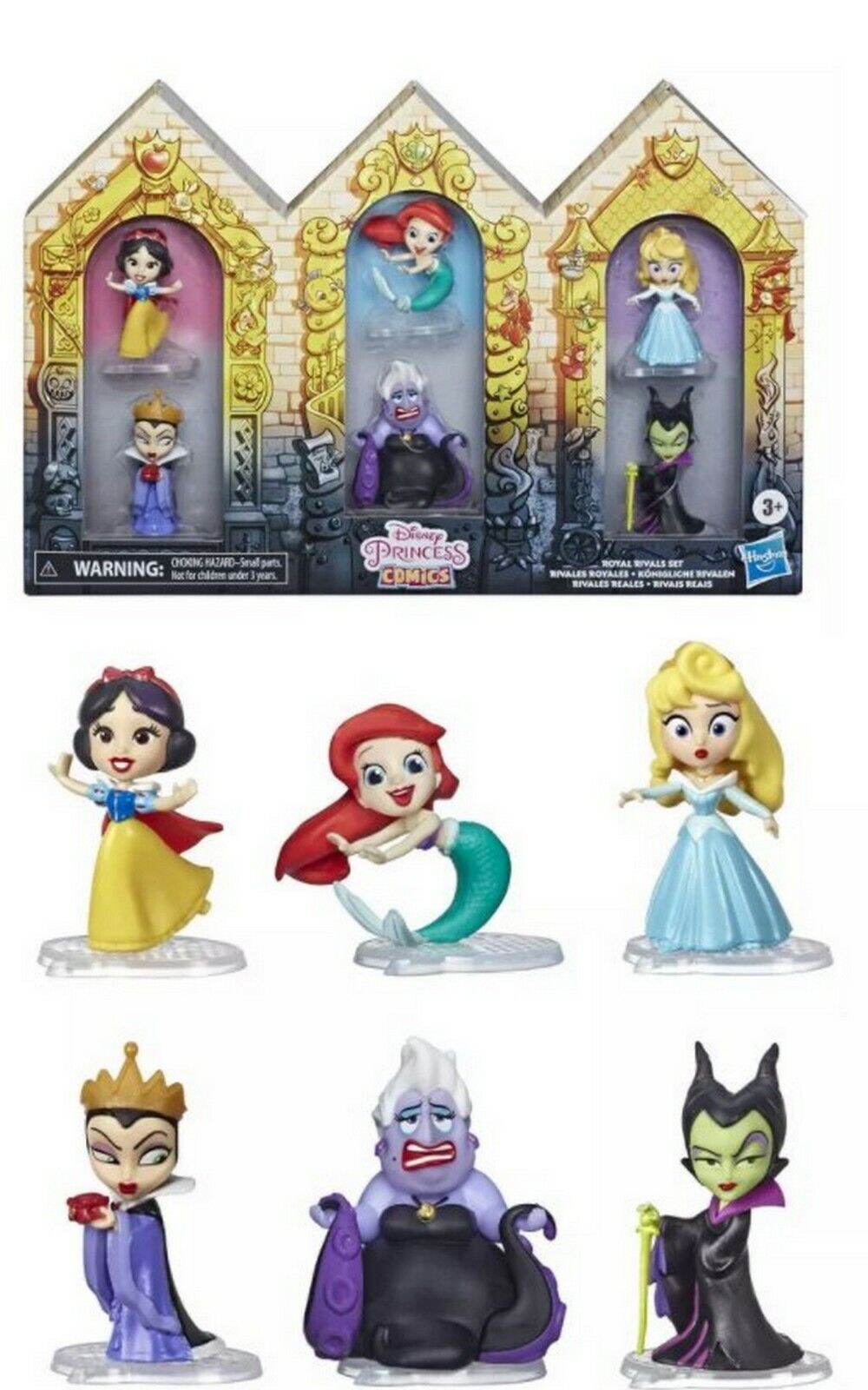 NEW SEALED 2020 Disney Princess Comic Royal Rivals Figure Set Target Exclusive