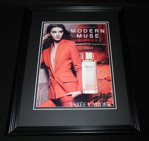 Kendall Jenner 2015 Estee Lauder Modern Muse Framed ORIGINAL Advertisement 