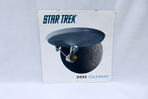 ORIGINAL Vintage 2005 Star Trek Calendar 