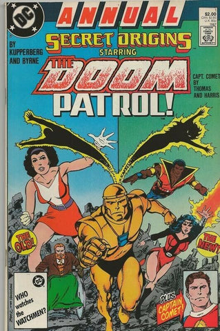 Secret Origins #1 Doom Patrol ORIGINAL Vintage 1987 DC Comics 