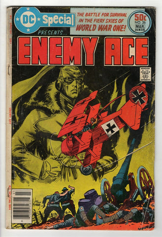 DC Special #26 ORIGINAL Vintage 1977 DC Comics Enemy Ace