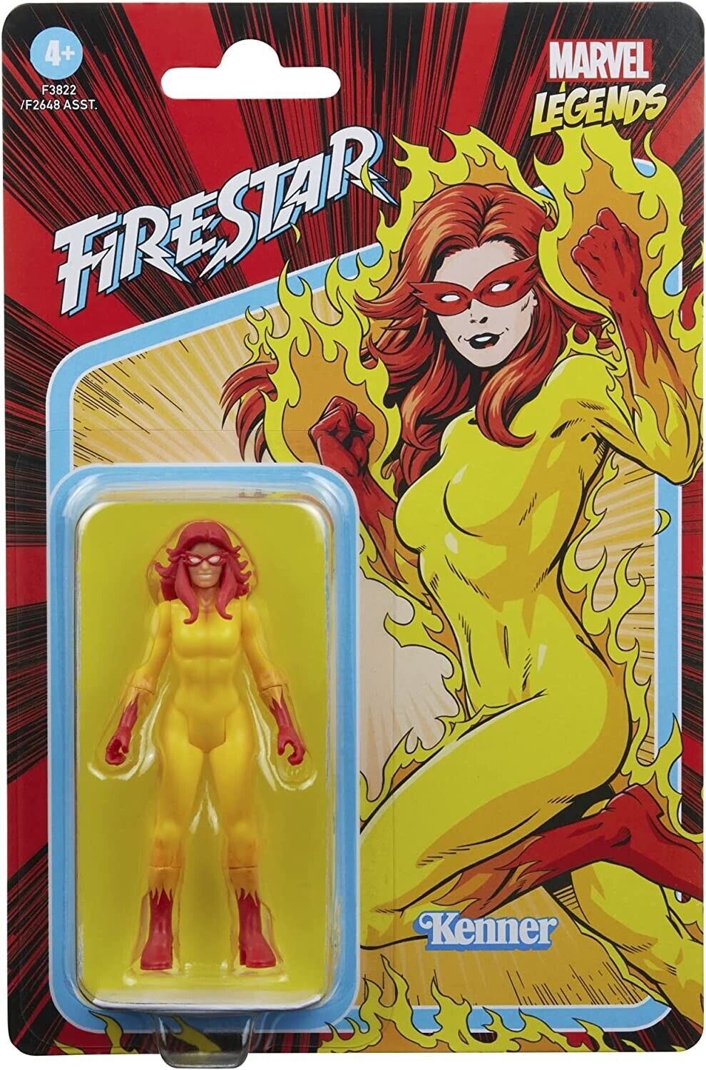 NEW 2022 Marvel Legend 375 Firestar Action Figure Spiderman Amazing Friends XMen