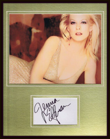 Jenna Elfman Signed Framed 11x14 Photo Display Dharma & Greg