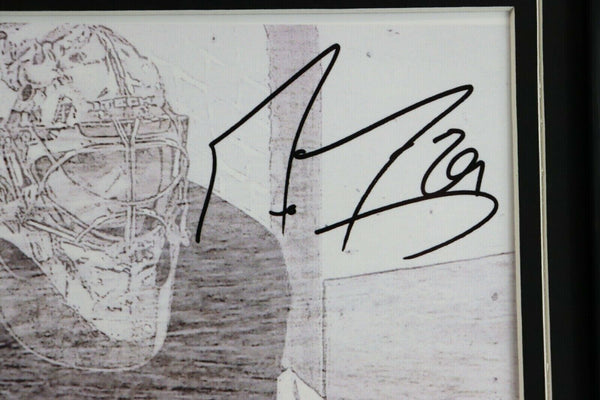 Marc Andre Fleury Facsimile Signed Framed 16x20 Photo Display Penguins